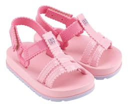 Sandália Zaxynina Infantil Conectadinha - 18641 - Rosa Médio/Rosa