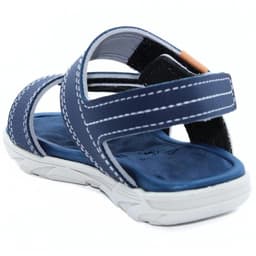 Sandália Infantil Baby Molekinho - 2135153 - Azul-marinho/Cinza