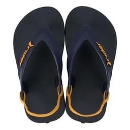 Chinelo Infantil Rider Feel Dedo Baby Classico - 12439 - Azul/Azul/Amarelo