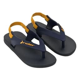 Chinelo Infantil Rider Feel Dedo Baby Classico - 12439 - Azul/Azul/Amarelo