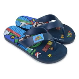 Chinelo Infantil Ipanema Super Mario - 27161 - Azul Escuro/Verde