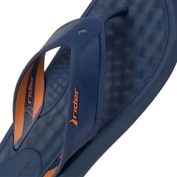 Chinelo Masculino Rider Step - 12437 - Azul/Azul/Laranja