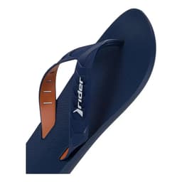 Chinelo Masculino Street Duo Rider - 12430 - Azul/Azul/Laranja