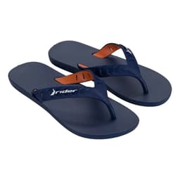 Chinelo Masculino Street Duo Rider - 12430 - Azul/Azul/Laranja
