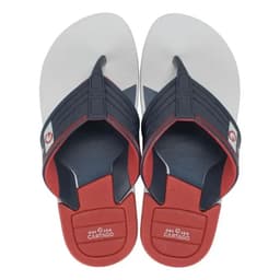 Chinelo Infantil Cartago Dallas - 12216 - Cinza/Vermelho/Azul