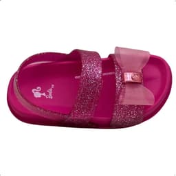 Sandália Infantil Grendene Baby Barbie Charm - 23202 - Rosa/Rosa Glitter