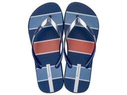 Chinelo Ipanema Navy Feminino  - 27220 - Azul-marinho Azul/Vermelho/Prata