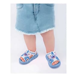 Sandália Infantil Disney Easy - 23256 - Azul/Branco