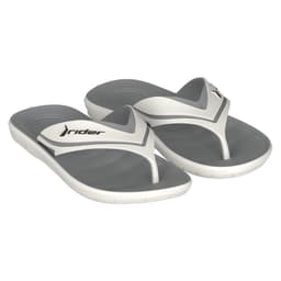Chinelo Rider Free III 12455 - Cinza/Branco