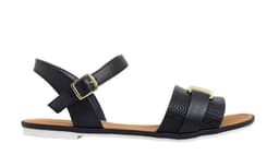 Sandália Feminina Moleca - 5297473 - Preto