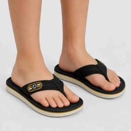 Chinelo Cartago Paris II 12468 - Branco/Preto