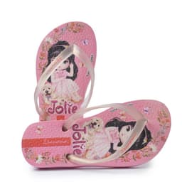 Chinelo Infantil Ipanema Jolie Amores - 27307 - Rosa Claro/Pérola