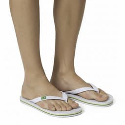 Chinelo Feminino ipanema Classica Fine - 27453 - Branco/Branco