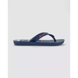 Chinelo Masculino Rider Feel Urban - 12318 - Azul/Azul Escuro/Laranja
