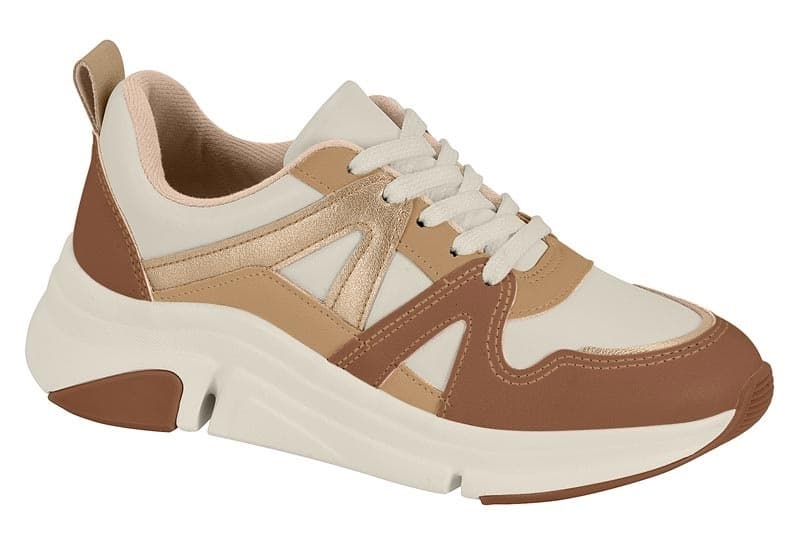 Off-white/Avelã/Tan/Dourado
