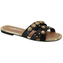 Sandália Feminina Moleca - 5435561 - Preto