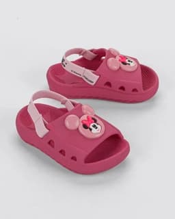 Sandália Infantil Disney Queridos Grendene baby - 22993 - Rosa
