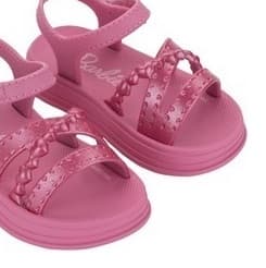 Chinelo Ipanema Baby Barbie soft  - 23399 - Rosa Médio/Metalizado