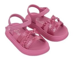 Chinelo Ipanema Baby Barbie soft  - 23399 - Rosa Médio/Metalizado