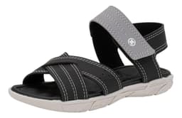 Sandália Molekinho - 2400176 - Preto/Cinza
