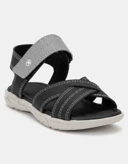 Sandália Molekinho - 2400176 - Preto/Cinza