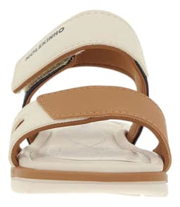 Sandália Molekinho - 2650203 - Azul-marinho/Caramelo/Off-white
