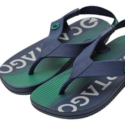 Sandália Cartago Elastico Atlanta Baby Grendene -12256 - Azul/Azul/Verde