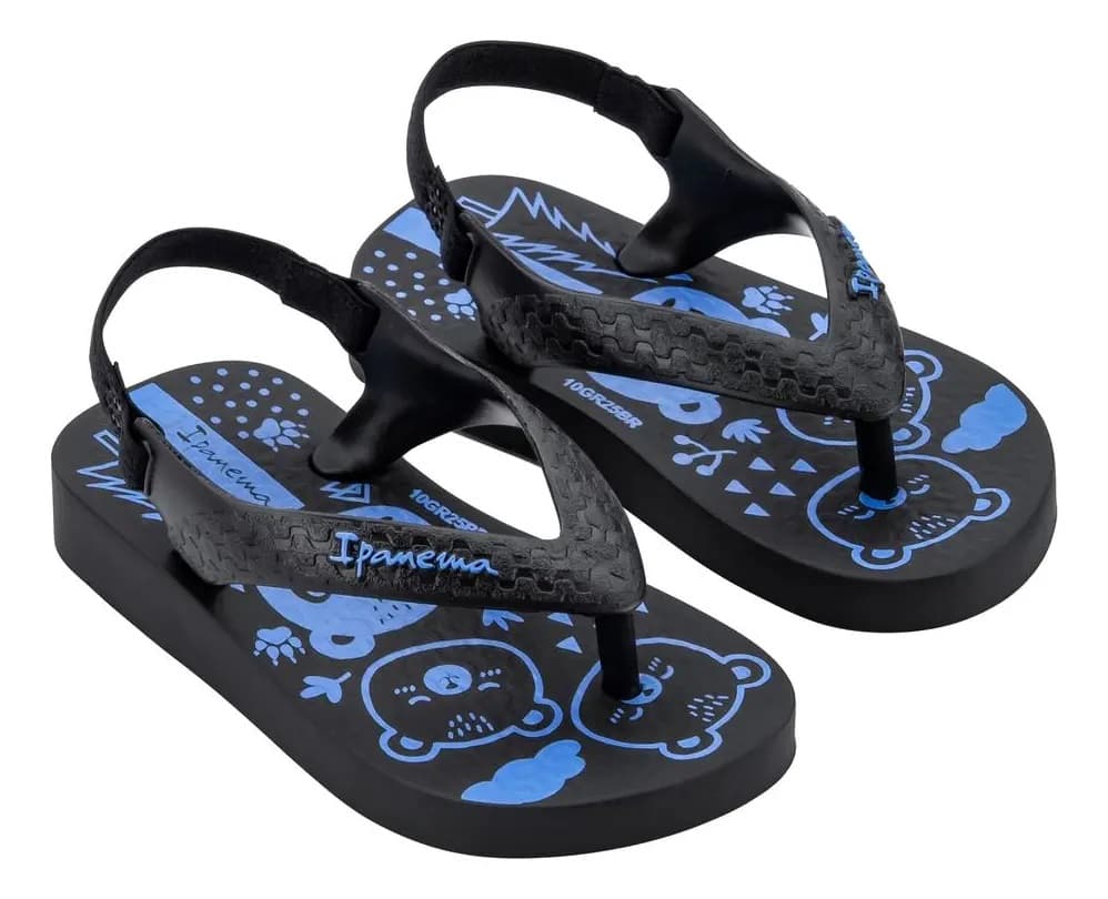 Preto/Preto/Azul