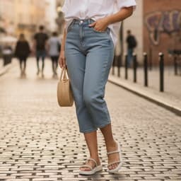 Tamanco Moleca - 5469118 - Creme/Cristal/Pérola/Champanhe/Off-white
