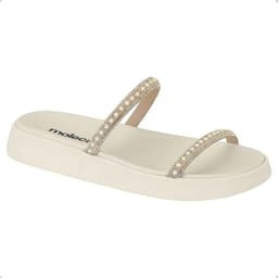 Tamanco Moleca - 5469118 - Creme/Cristal/Pérola/Champanhe/Off-white