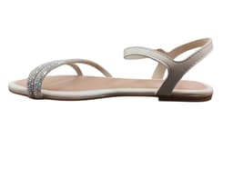 Sandália Molekinha - 21571203 - Off-white/Aurora Boreal/Creme