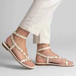 Sandália feminina beira rio - 8367878 - Off-white