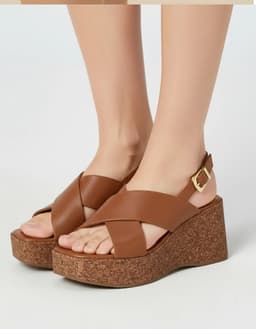 Sandália Vizzano - 6559101 - Mocca