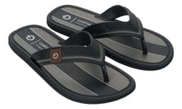 Chinelo Cartago Maiorca III - 12571 - Preto/Cinza