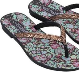 Tamanco Grendha Bela Amor Em Flor - 19313 - Preto Liberty