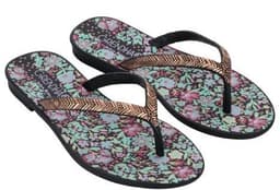 Tamanco Grendha Bela Amor Em Flor - 19313 - Preto Liberty
