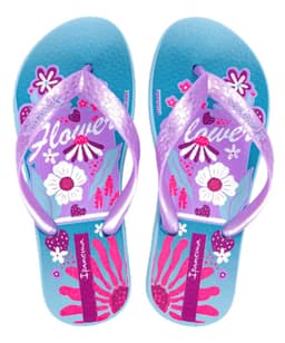 Chinelo Ipanema Infantil Temas - 25479 - Azul/Lilás/Pérola