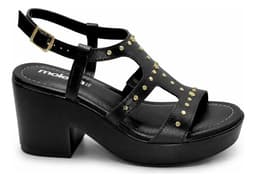 Sandália Moleca - 5549115 - Preto