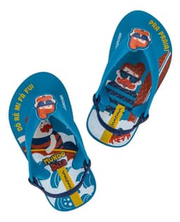 Sandália Baby Ipanema - 25431 - Azul/Azul/Vermelho