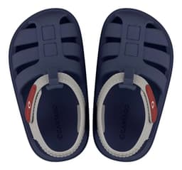 Sandália Oslo II Baby - 12622 - Azul/Cinza