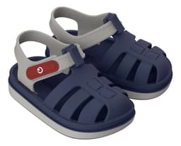 Sandália Oslo II Baby - 12622 - Azul/Cinza