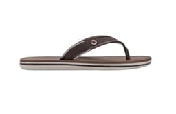 Chinelo Cartago Dublin III - 12579 - Marrom/Bege