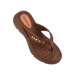 Tamanco Azaleia Hellen - 19422 - Marrom Licor