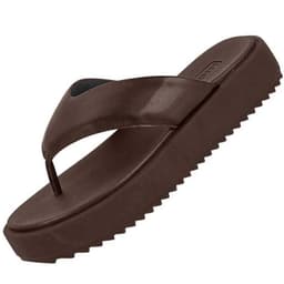 Tamanco Feminino Moleca - 5489100 - Chocolate