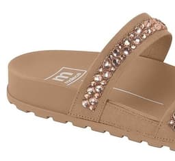 Tamanco Moleca - 5436435 - Nude/Peach Claro/Ouro Rosado