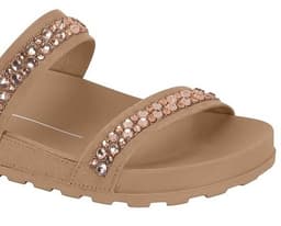 Tamanco Moleca - 5436435 - Nude/Peach Claro/Ouro Rosado