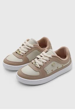 Tenis Molekinha - 2554221 - Bege/Off-white