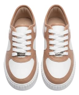 Tenis Molekinha - 2565319 - Branco/Nude