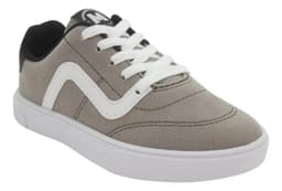 Tênis Casual Molekinho - 2801122 - Cinza/Branco/Preto
