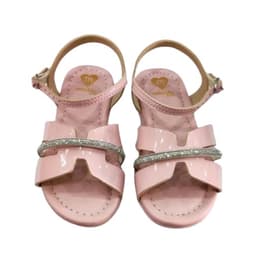 Sandália Molekinha - 2114285 - Rosê/Rosa/Dourado/Ouro Rosado